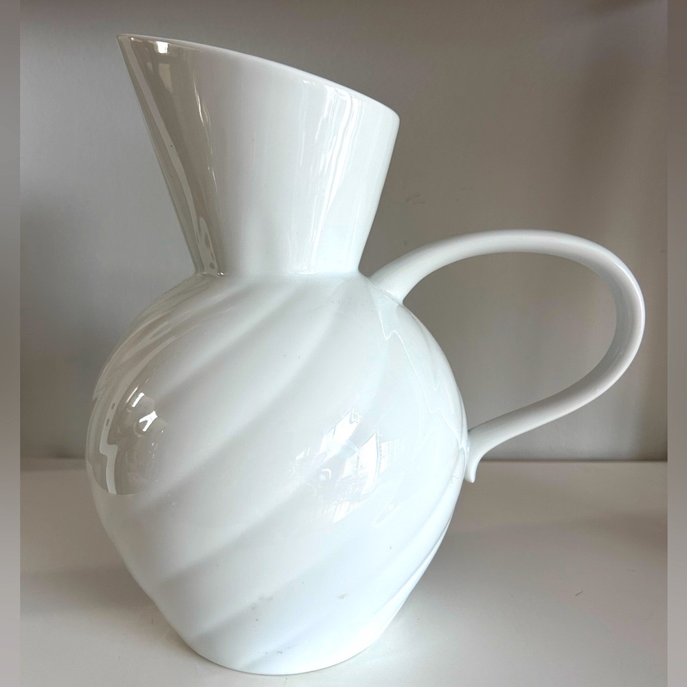 Lindt Stymeist White Fine China Pitcher